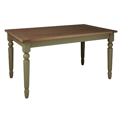 Neptune Suffolk 6-Seater Seasoned Oak Dining Table, Honed Slate